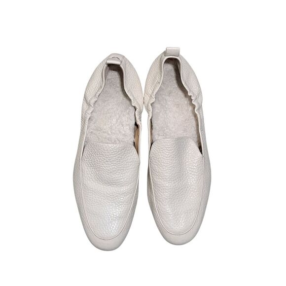 Vionic Amora Faux Fur Casual Balletcore Slip On Loafer Cream Size 8.5 - Picture 8 of 16